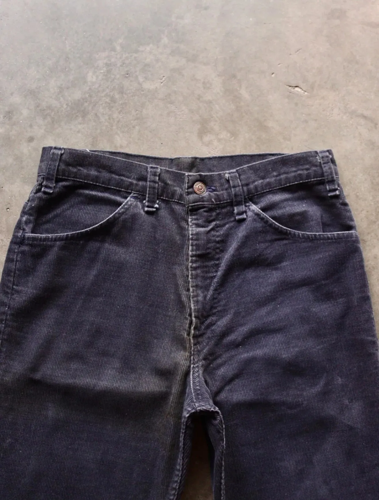 1990S FADED LEVI'S FLARED CORDUROY PANTS