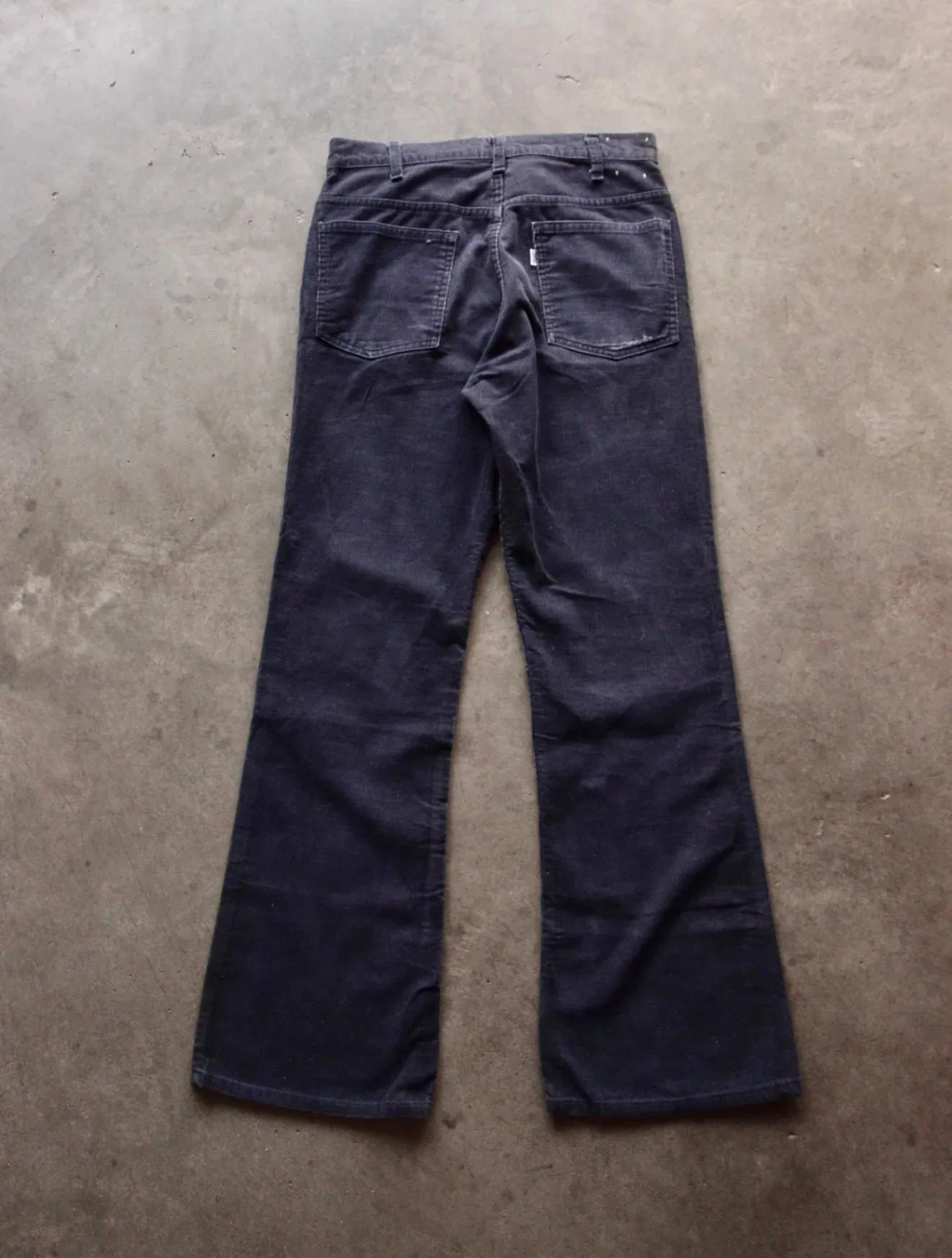 1990S FADED LEVI'S FLARED CORDUROY PANTS
