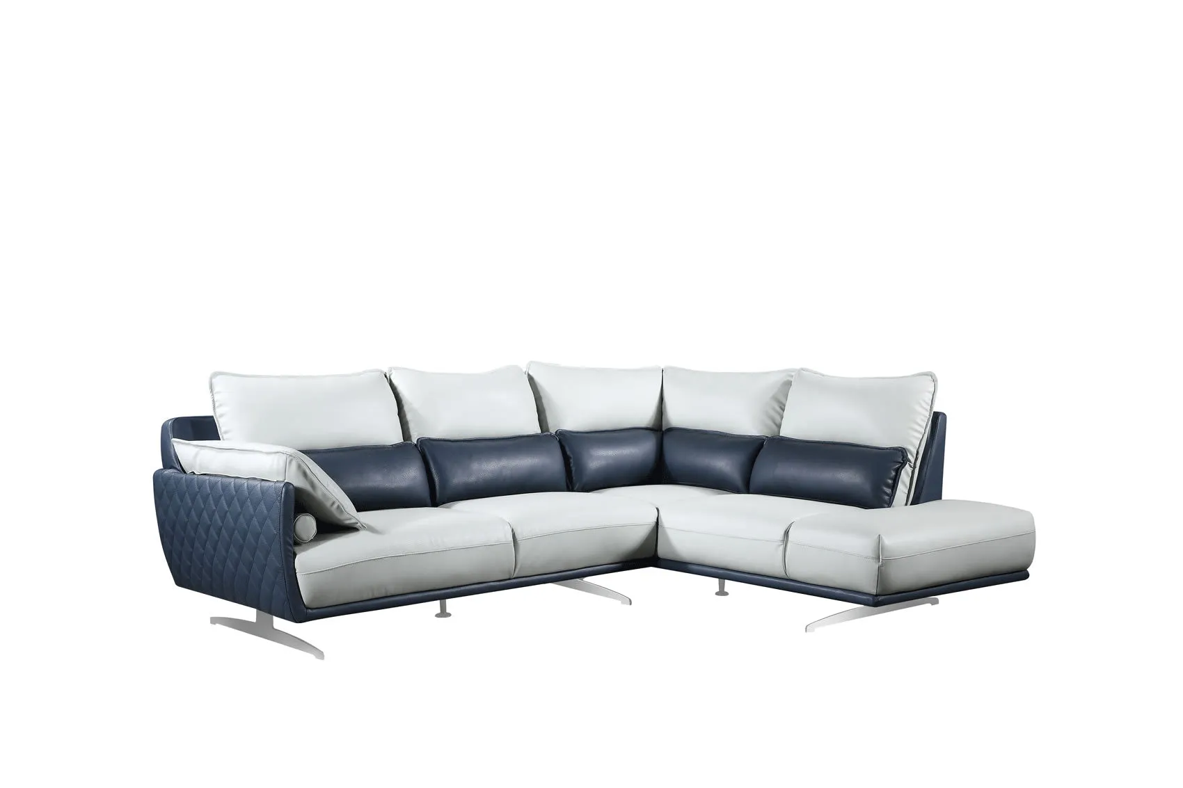 6311 Sectional in Top Grain Leather (either Left or Right Facing)