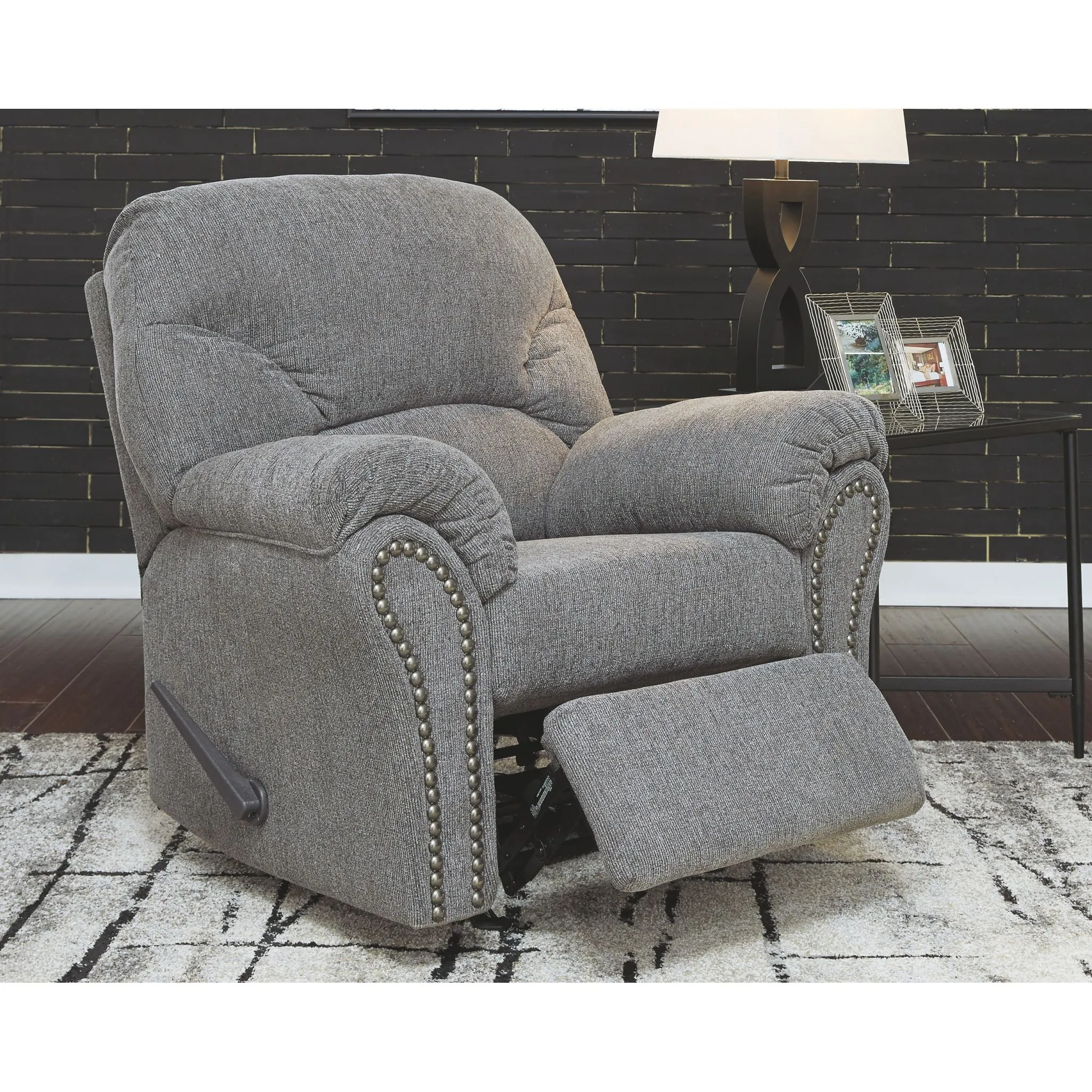 Allmaxx Rocker Recliner - Pewter