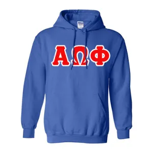 Alpha Omega Phi Hooded Sweatshirt - G185 - TWILL