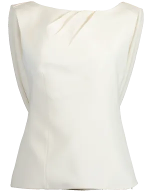 Antasia Draped Crepe Top