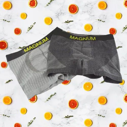 Bamboo Charcoal Cotton Boxer Briefs