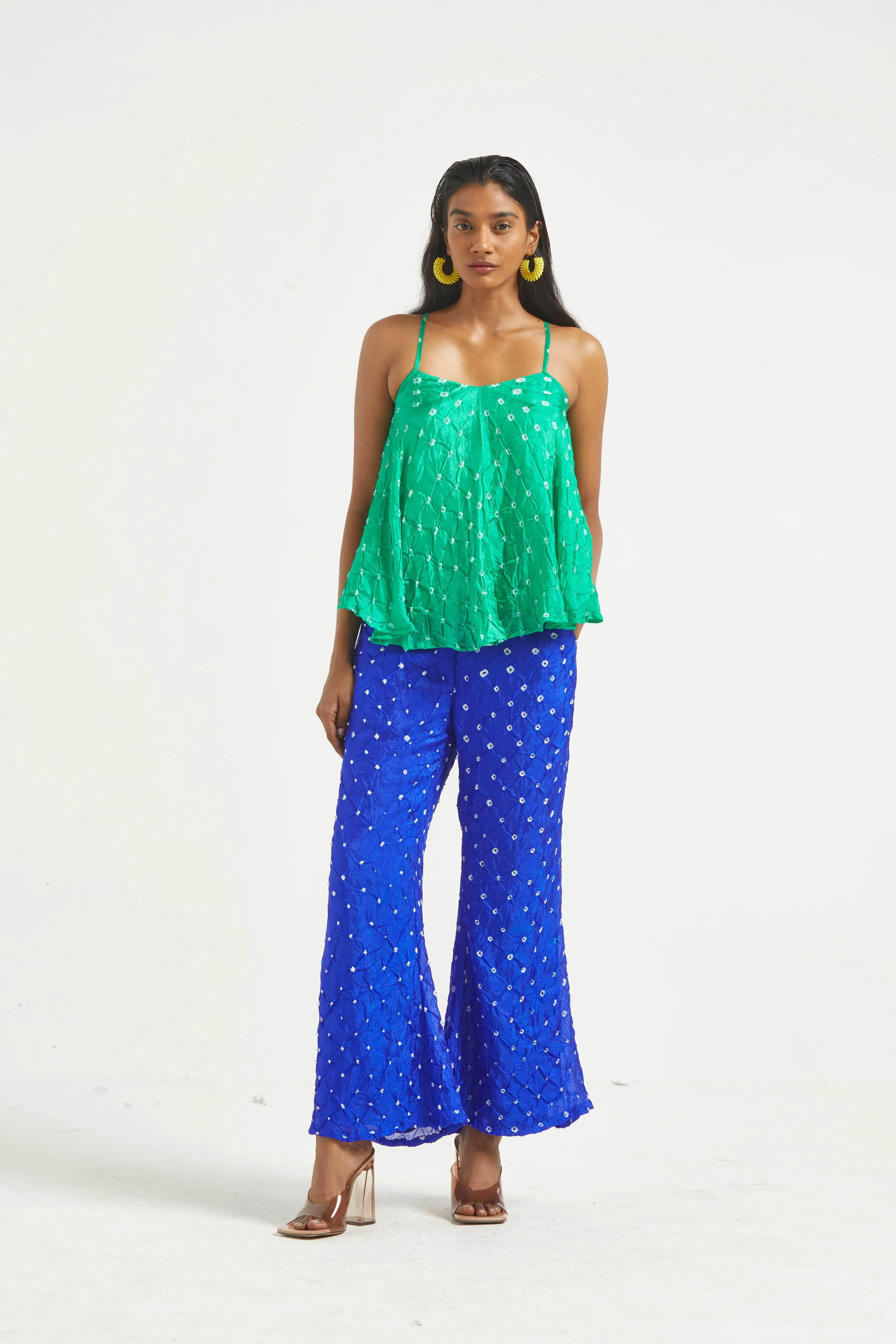Bandhani Cami Pant Set