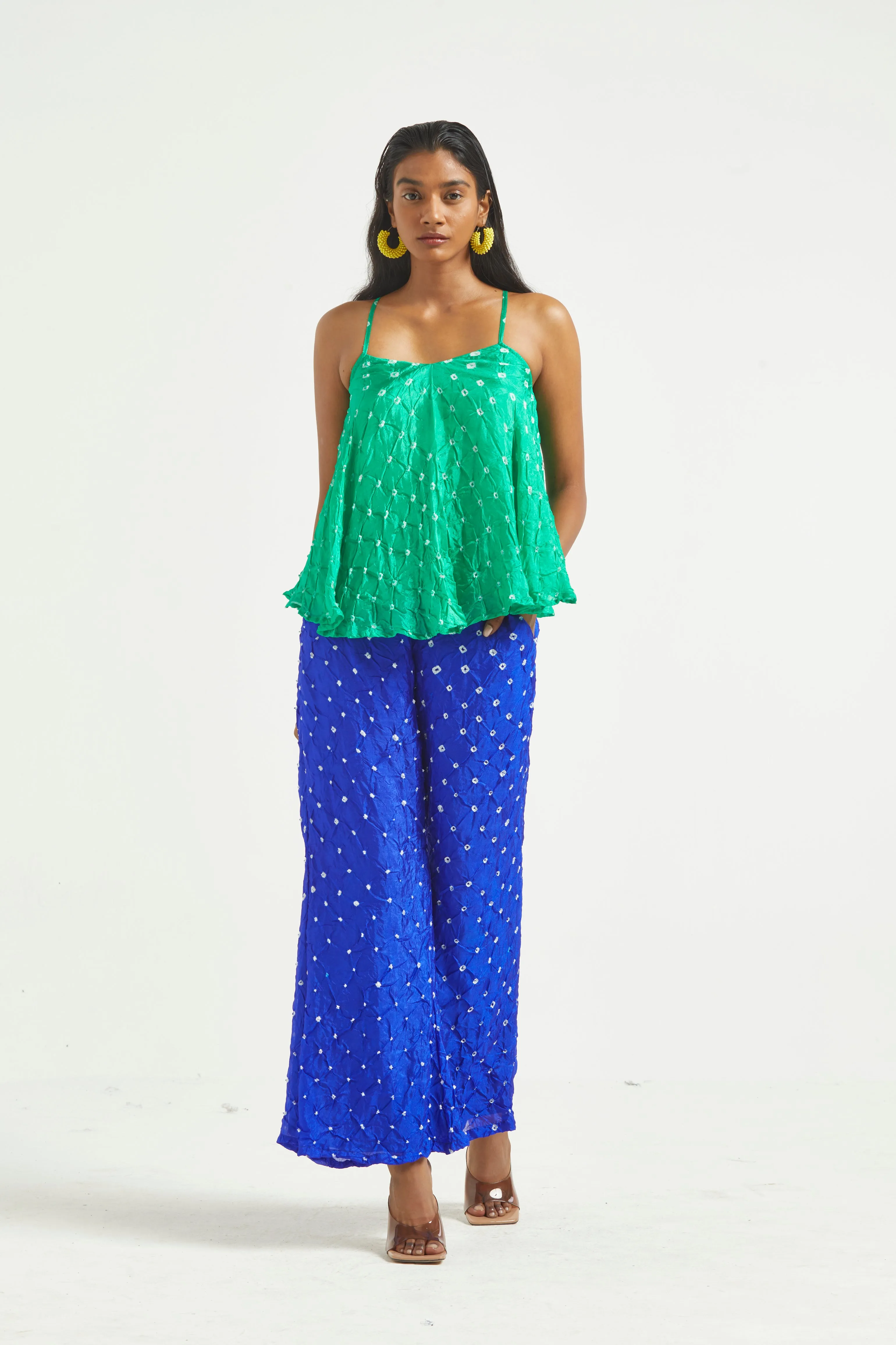 Bandhani Cami Pant Set