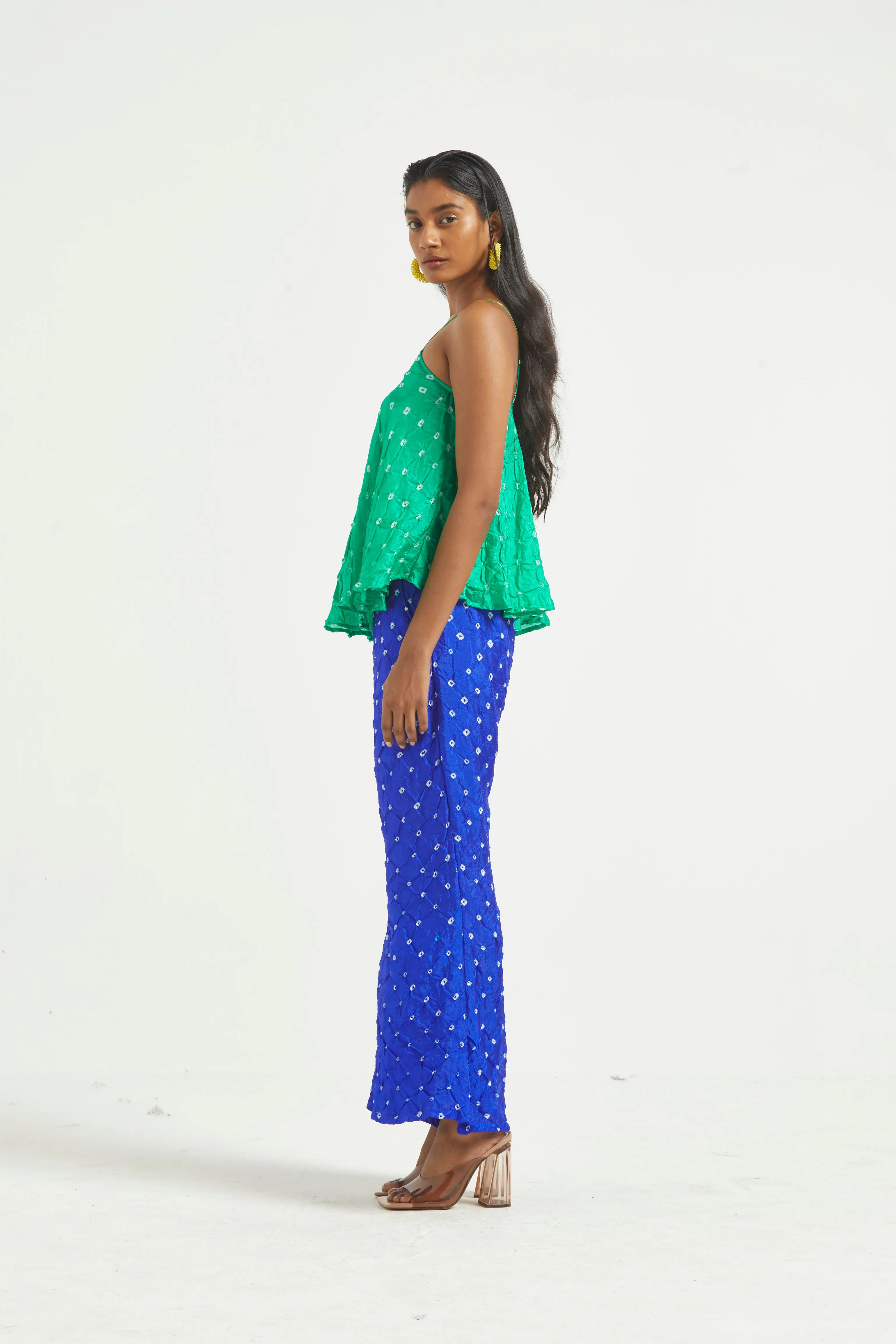 Bandhani Cami Pant Set