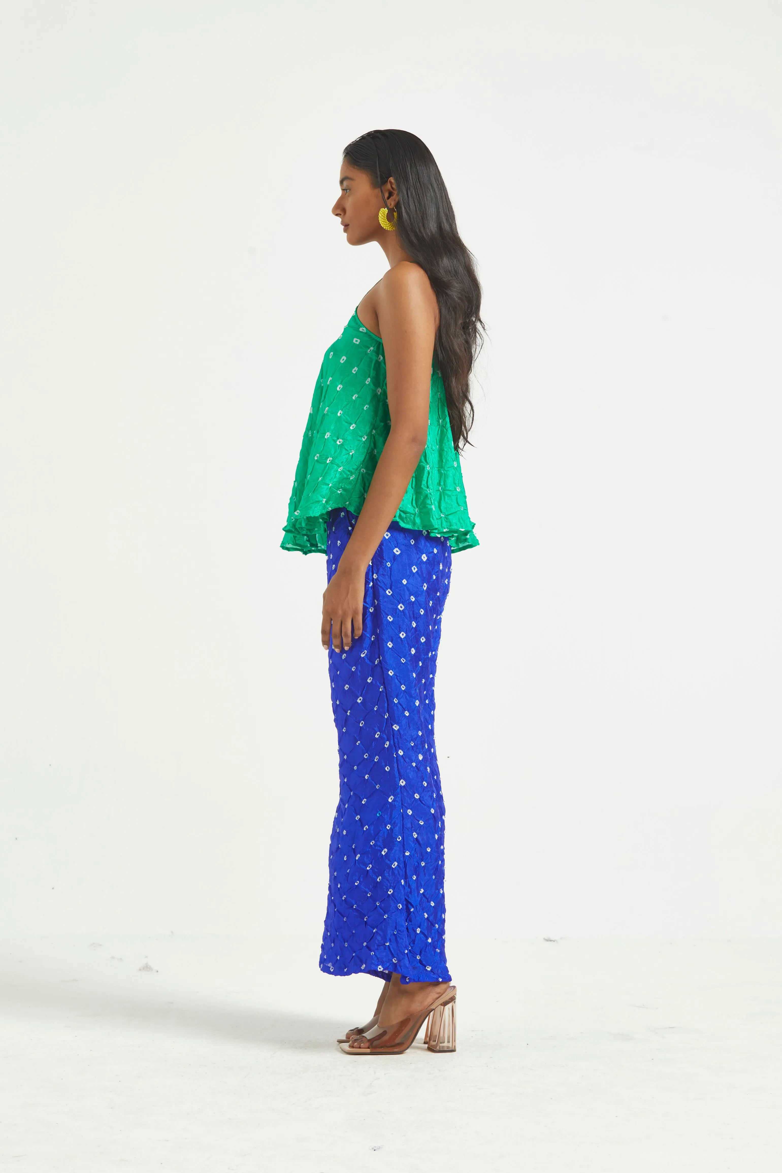 Bandhani Cami Pant Set