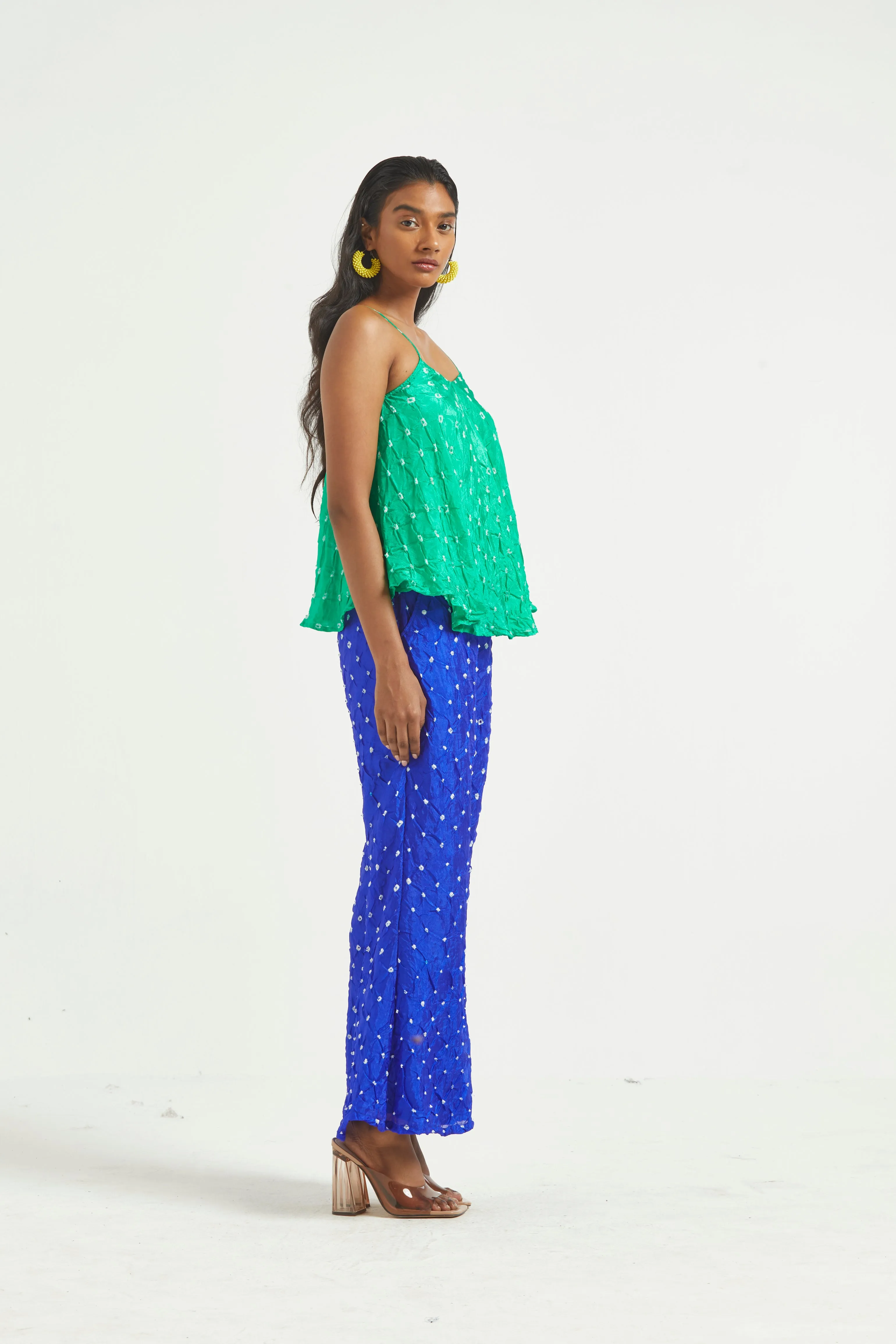 Bandhani Cami Pant Set