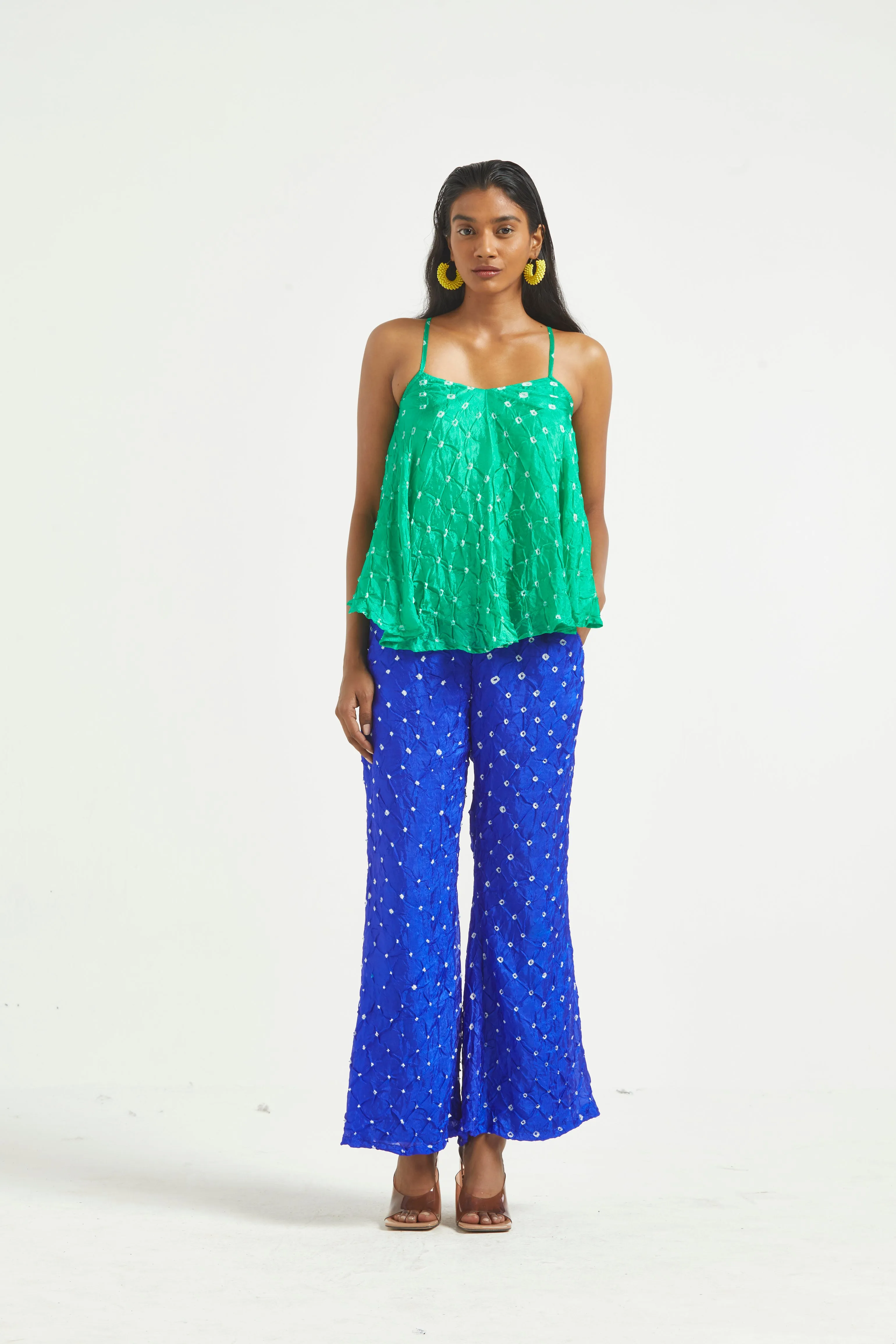 Bandhani Cami Pant Set