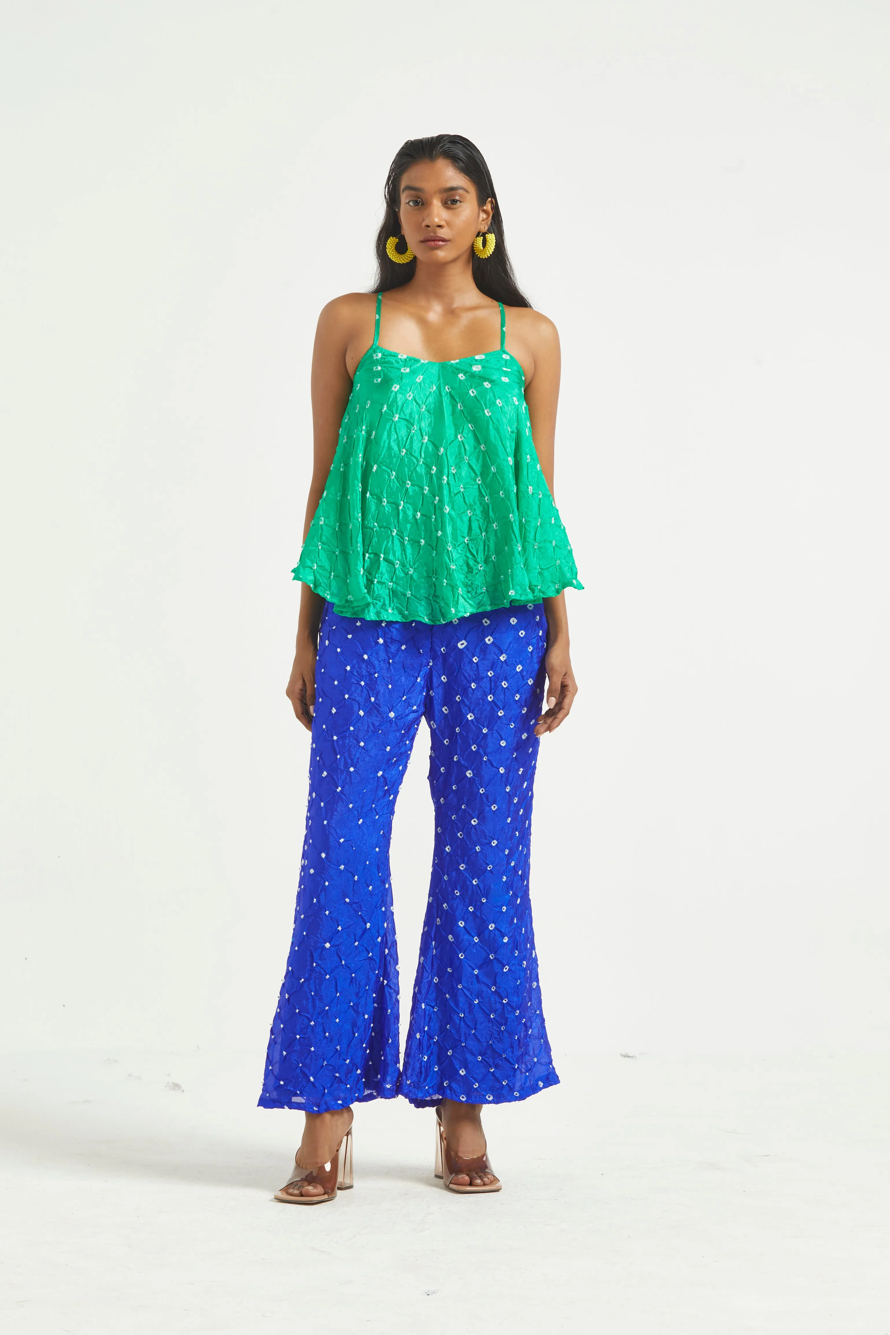 Bandhani Cami Pant Set