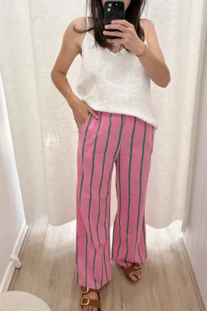 Bergen Pant, Pink/Green