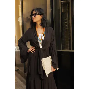 Black Tiered matching set