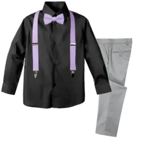 Boys' 4-Piece Customizable Suspenders Outfit - Customer's Product with price 65.95 ID 8SRJNJnjOflnGYVji37g2JCC