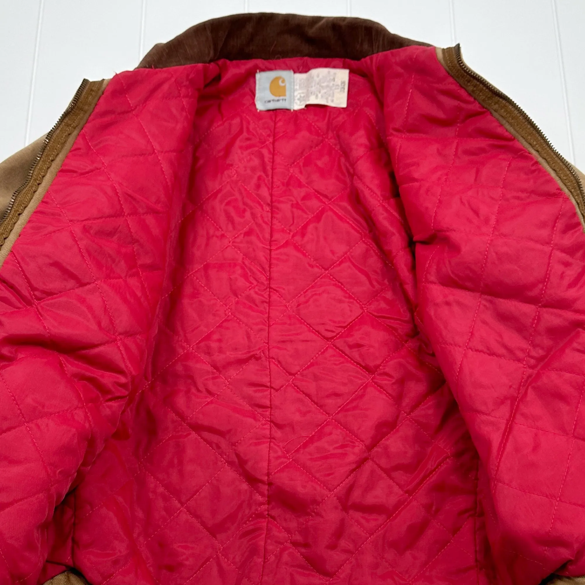 Boy's / Youth 1996 Vintage Carhartt Detroit Jacket JQ606 USA - Size 18