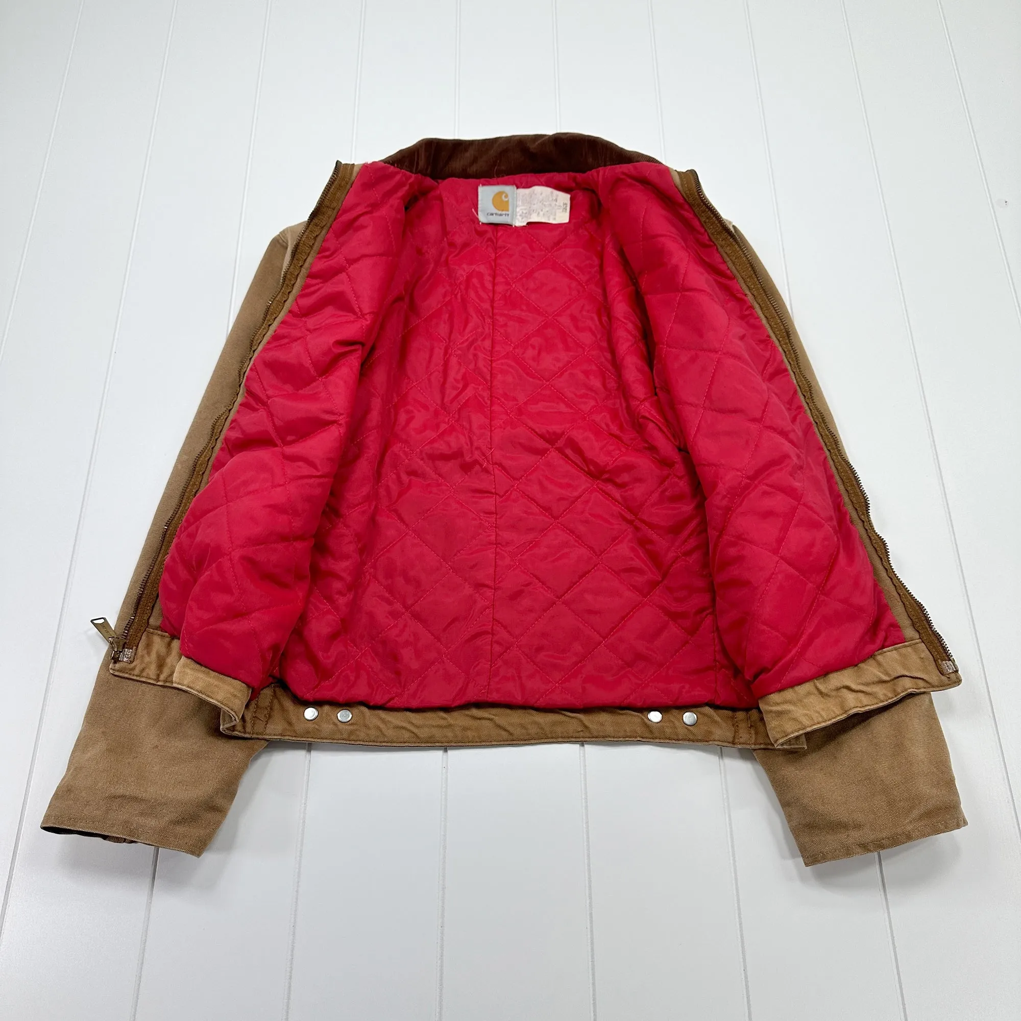 Boy's / Youth 1996 Vintage Carhartt Detroit Jacket JQ606 USA - Size 18