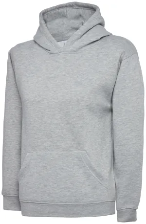Childrens Classic Hooded Sweatshirt | Heather Grey