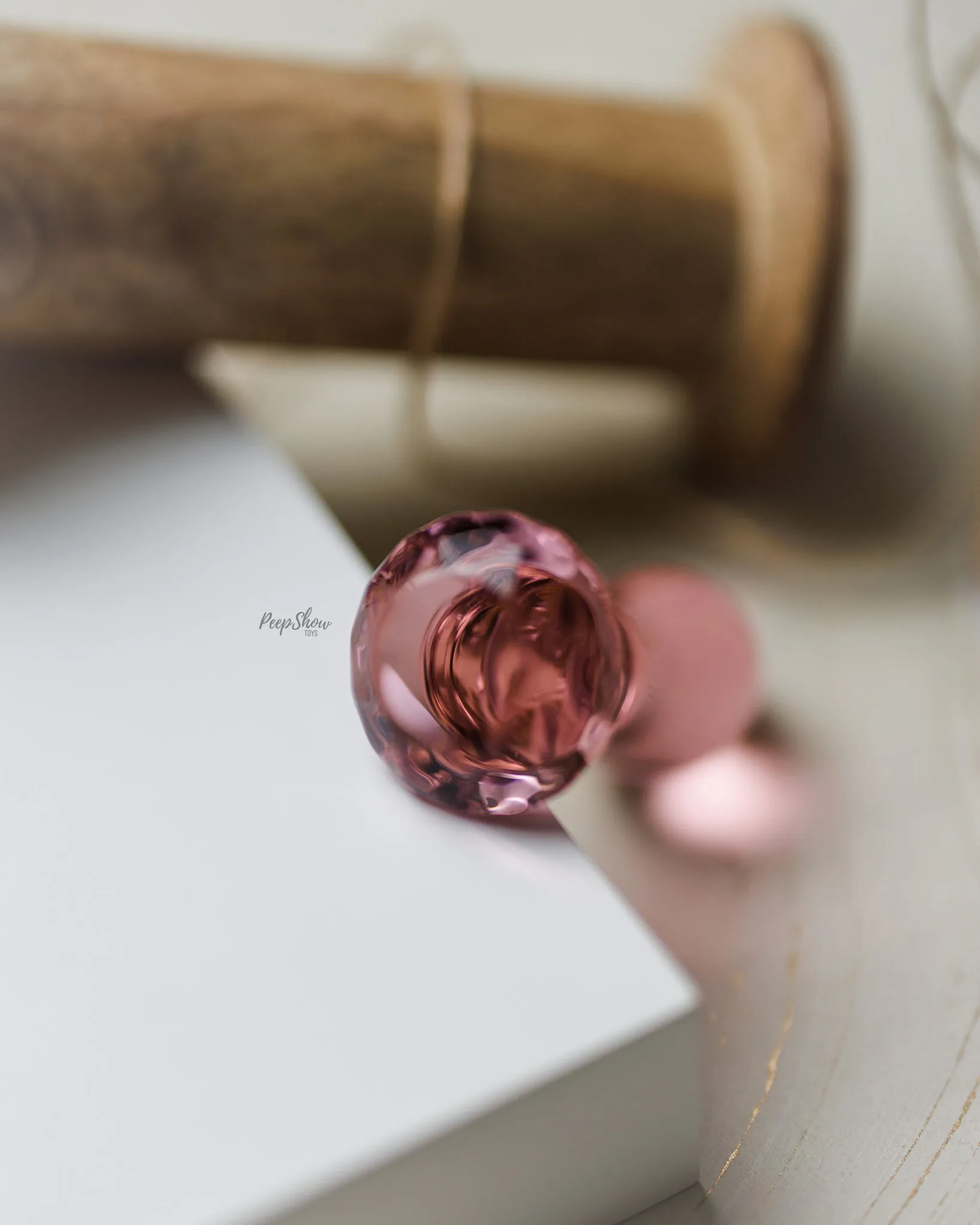 Crystal Gem Glass Anal Plug by NS