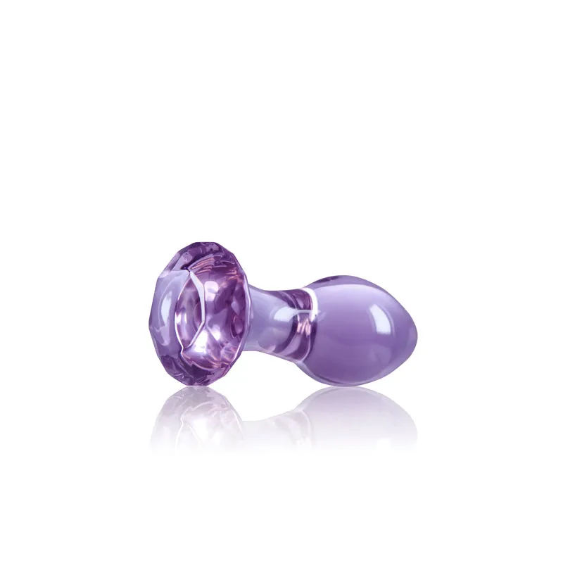 Crystal Gem Glass Anal Plug by NS
