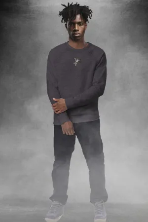 Cupid embroidery long sleeve shirt