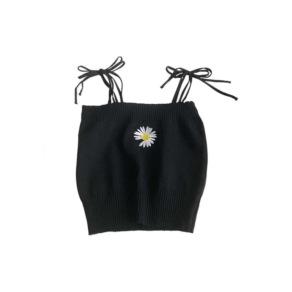 Daisy Knit Tank Top