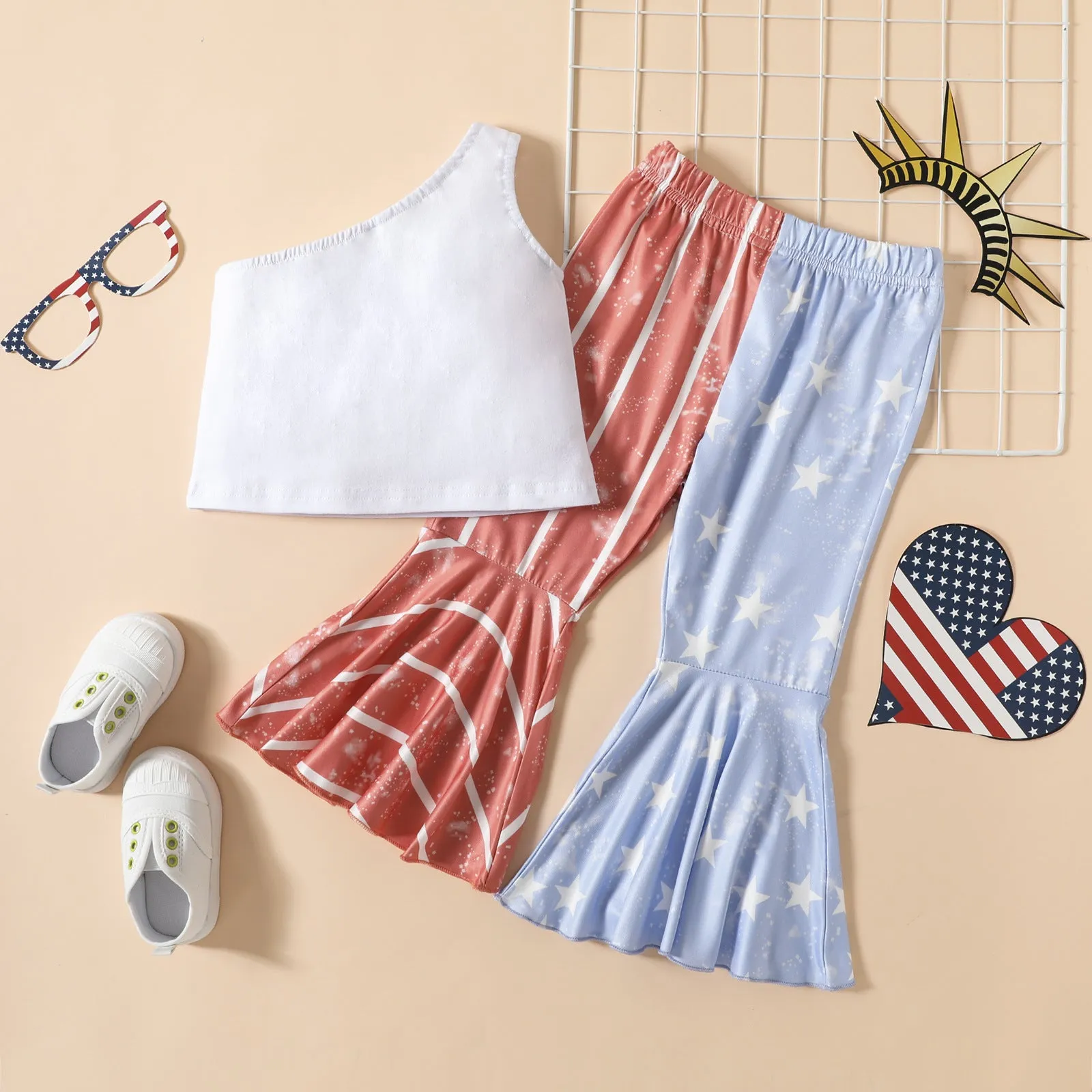 Day Flare Suit - Girls Tank Top & Pants Set