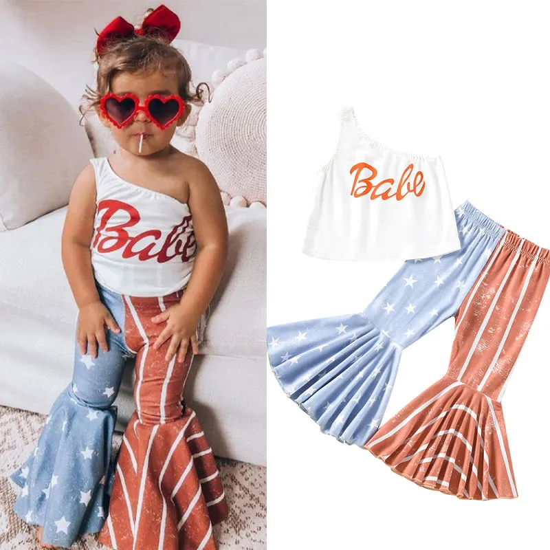 Day Flare Suit - Girls Tank Top & Pants Set