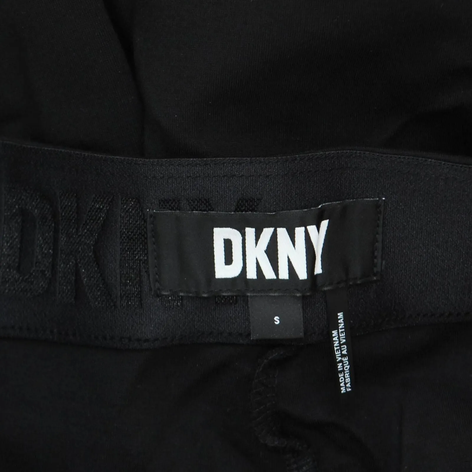 DKNY Womens Logo High Rise Wide Leg Pants P2JKTO68