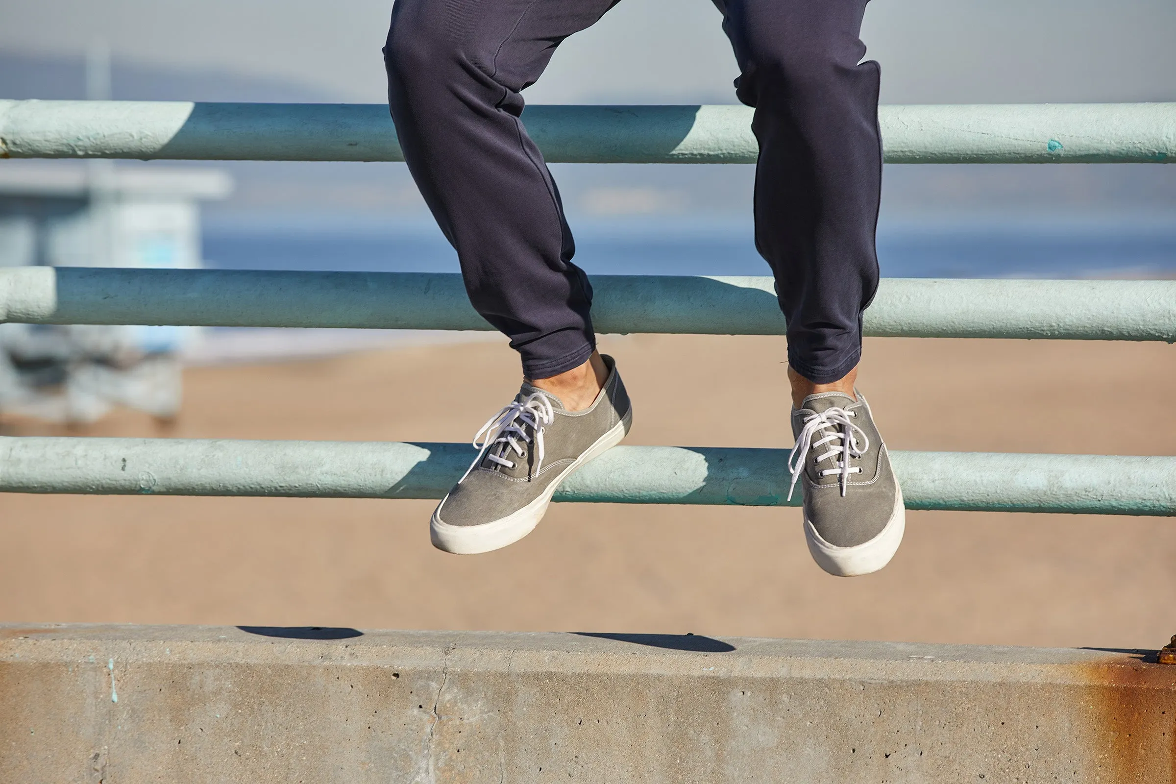 Elevated Compact Jersey Jogger - Dark Navy