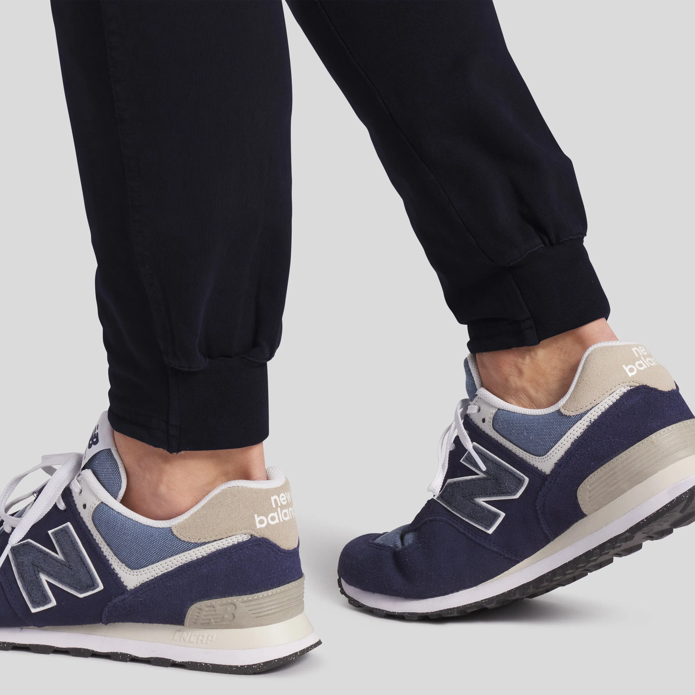 Elevated Compact Jersey Jogger - Dark Navy