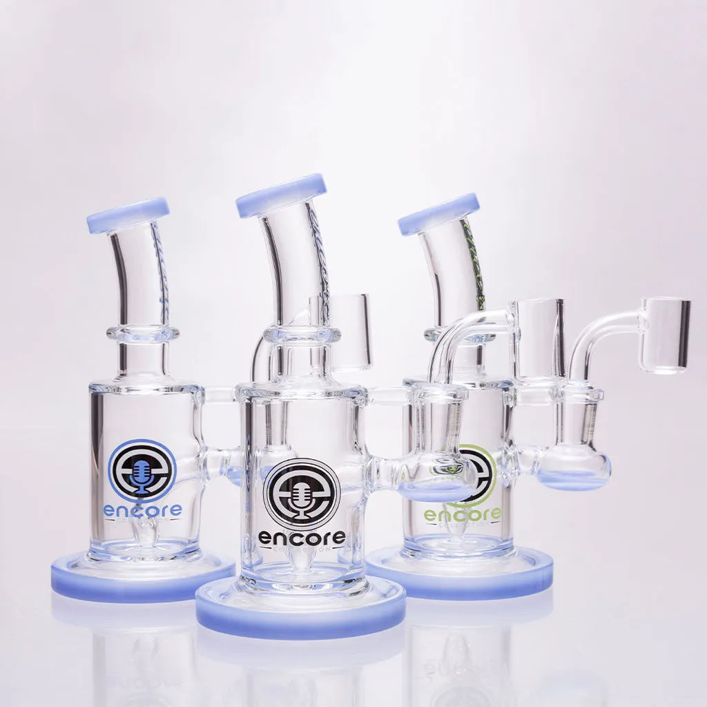 Encore - Fixed Stem Mini Dab Rigs