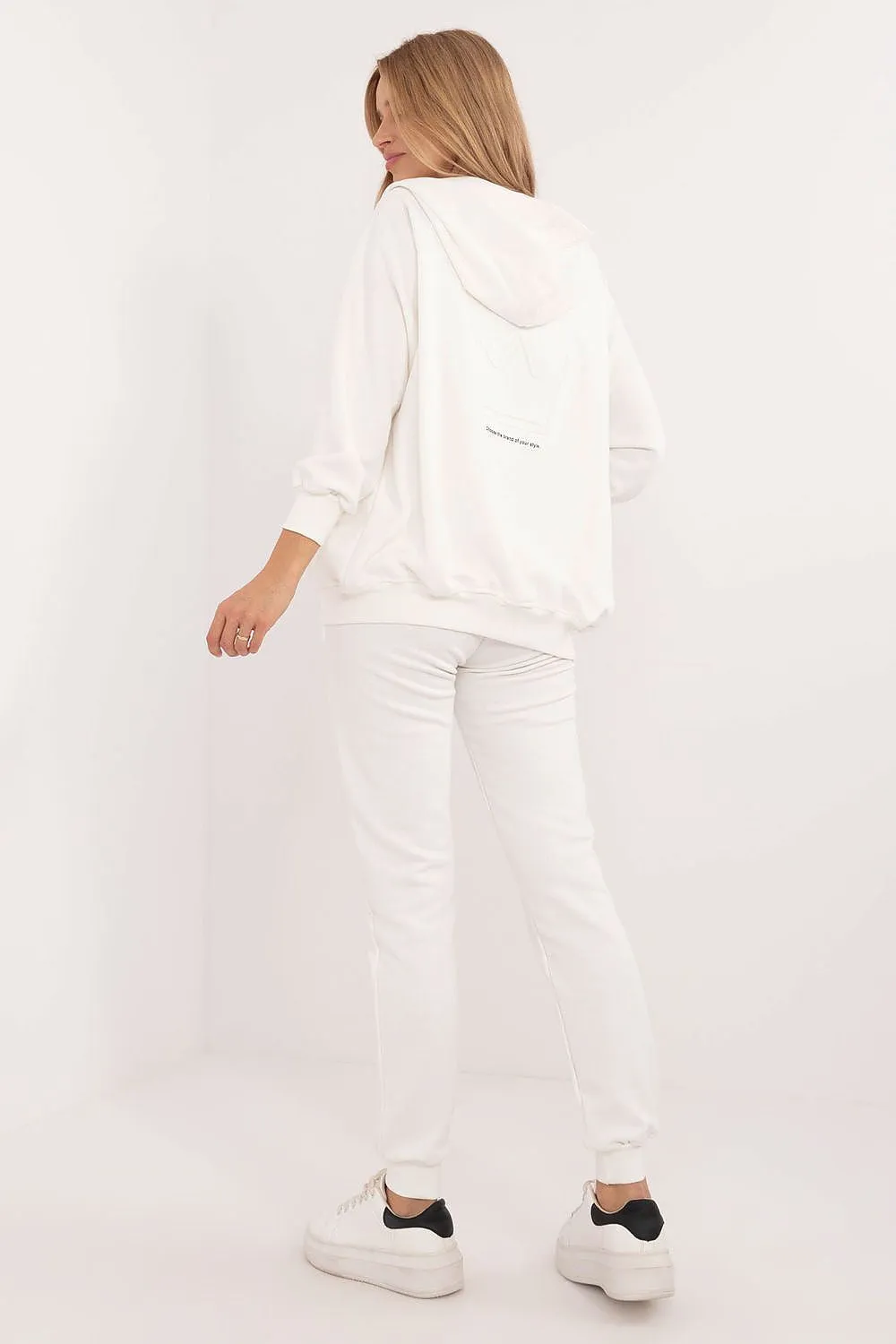 Factory Price Crown Embossed Three Piece Sweat Lounge Set