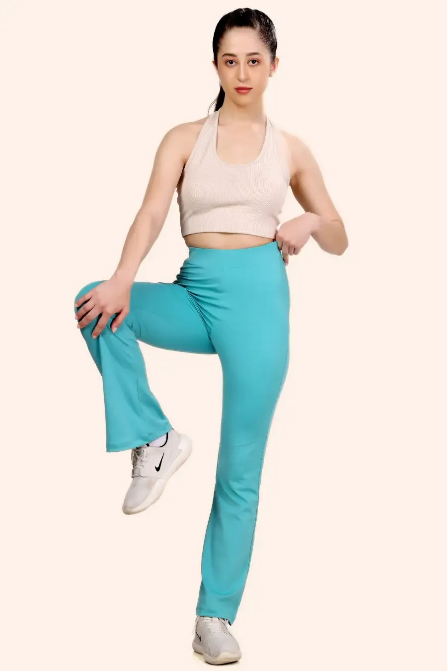 Flared Yoga Pants Sewing Pattern 'Kaya'