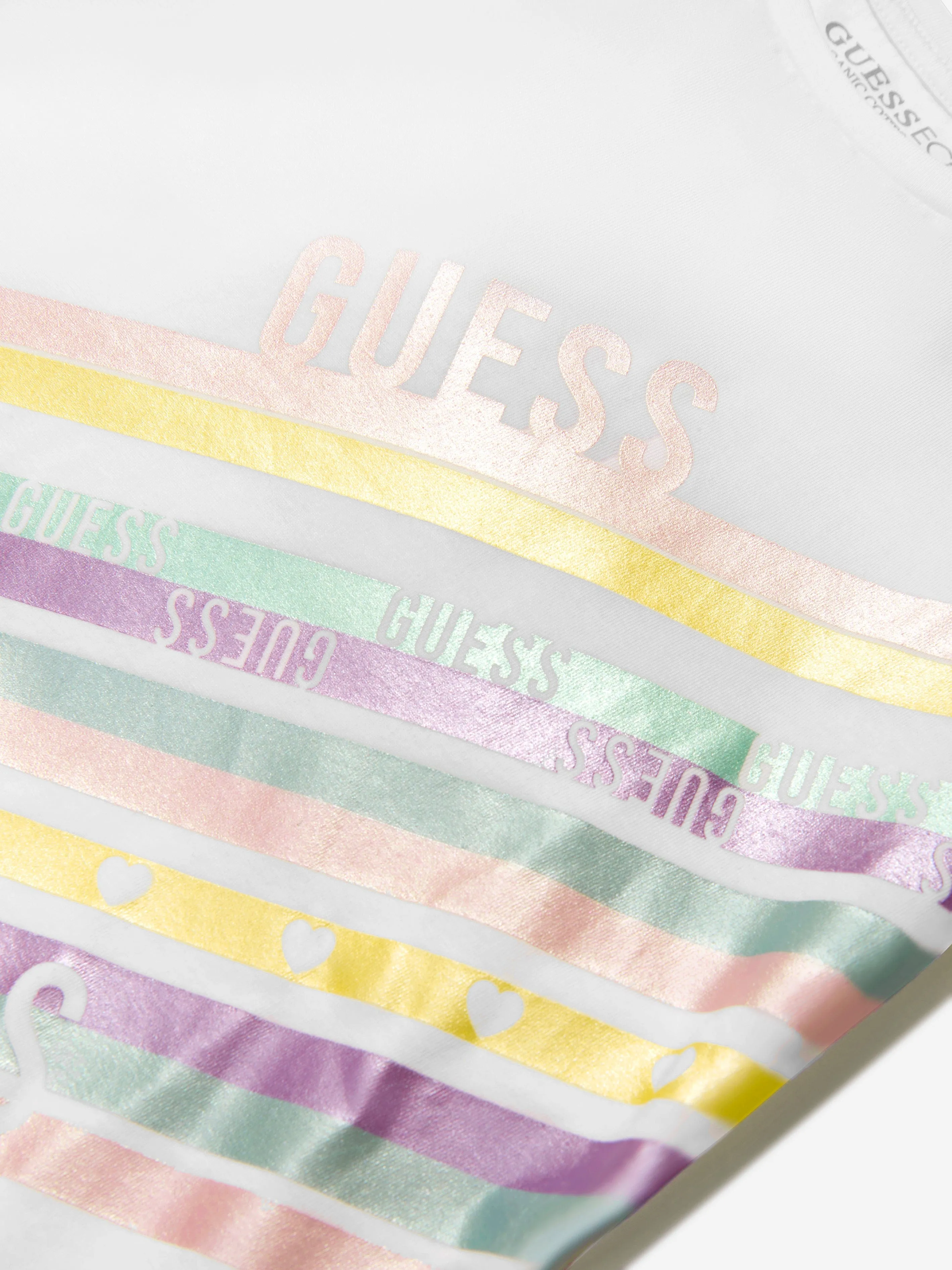 Guess Girls Flared Short Sleeve T-Shirt