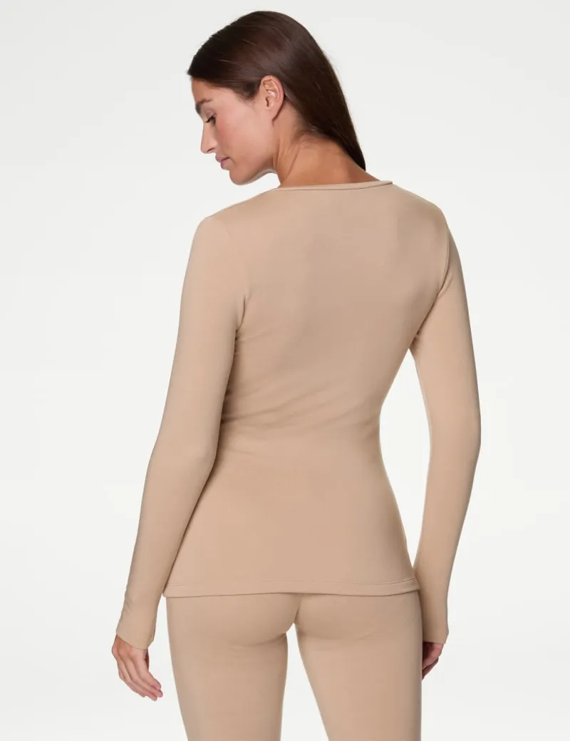 Heatgen™ Medium Thermal Scoop Neck Top