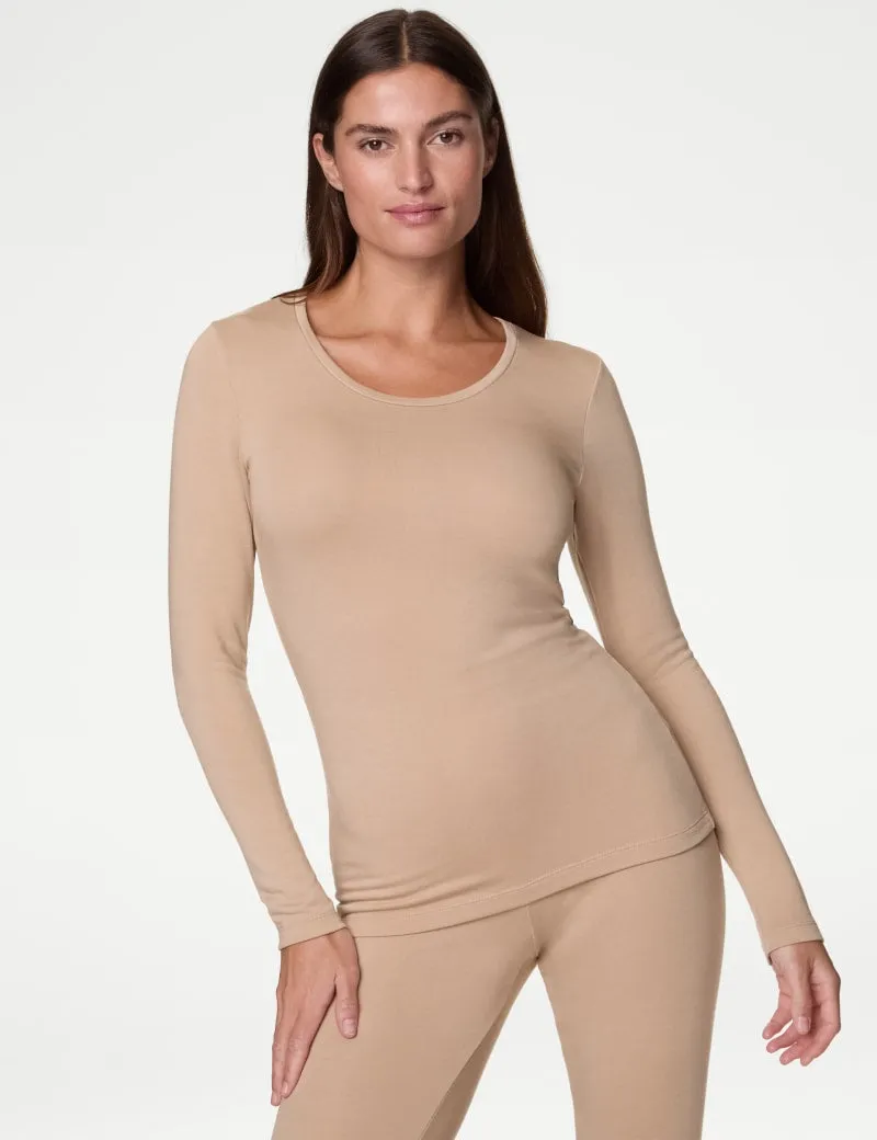 Heatgen™ Medium Thermal Scoop Neck Top