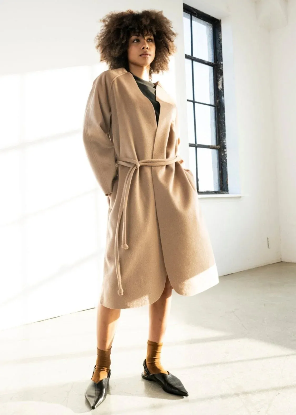 Inverness Jacket in Camel