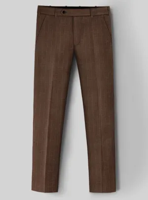 Italian Wool Silk Linen Casimiro Pants