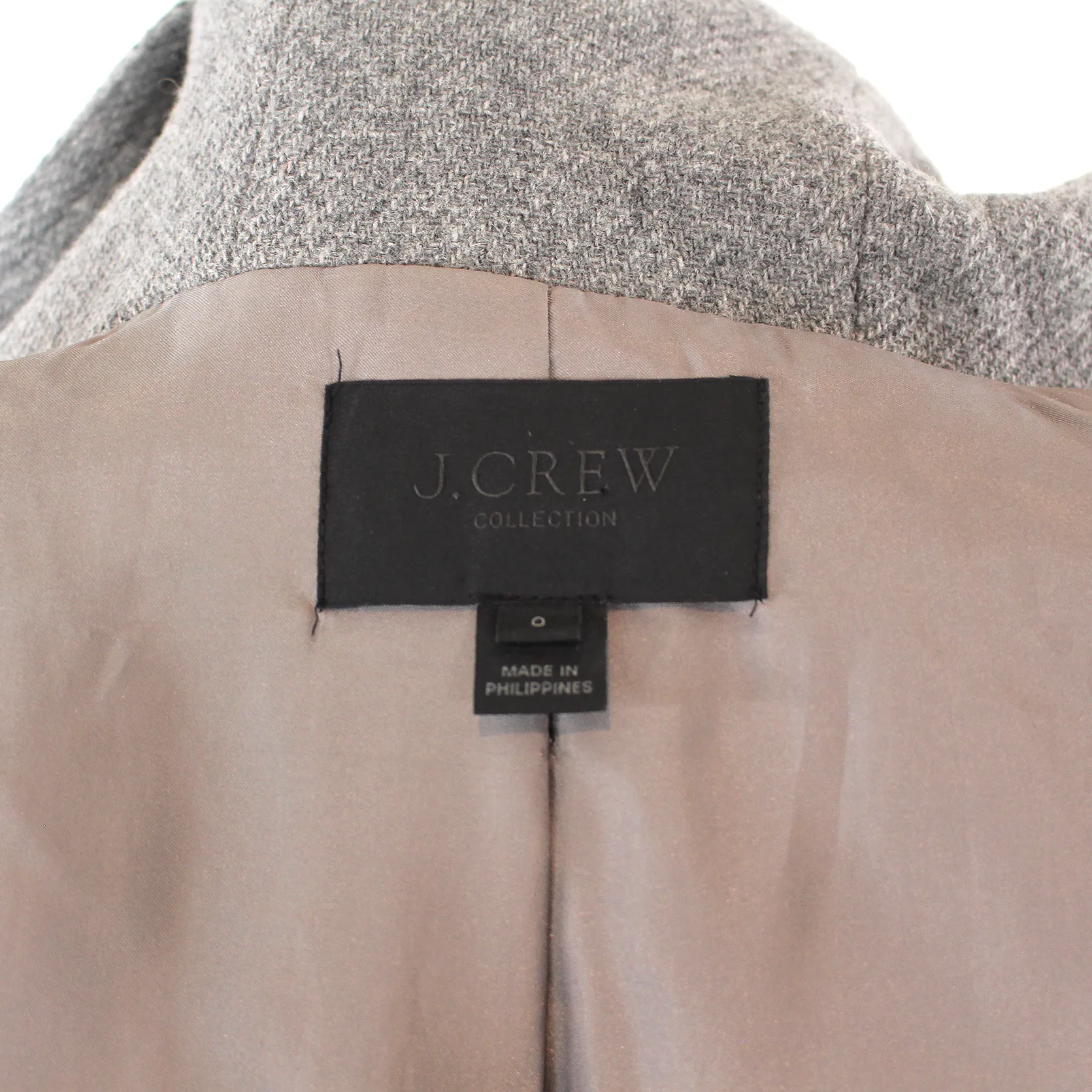 J. Crew Collection Duffle Coat