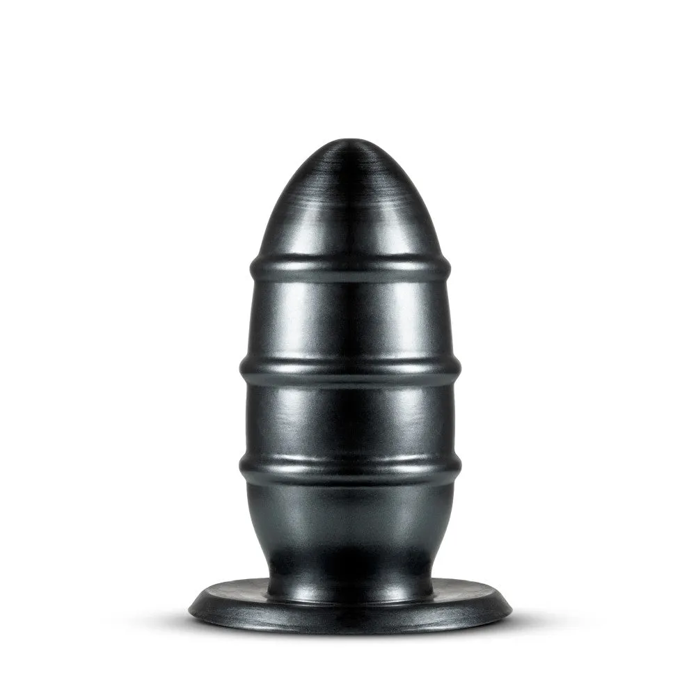 Jet By Blush® | Fuc Carbon Metallic Black 8.25-Inch Anal Plug