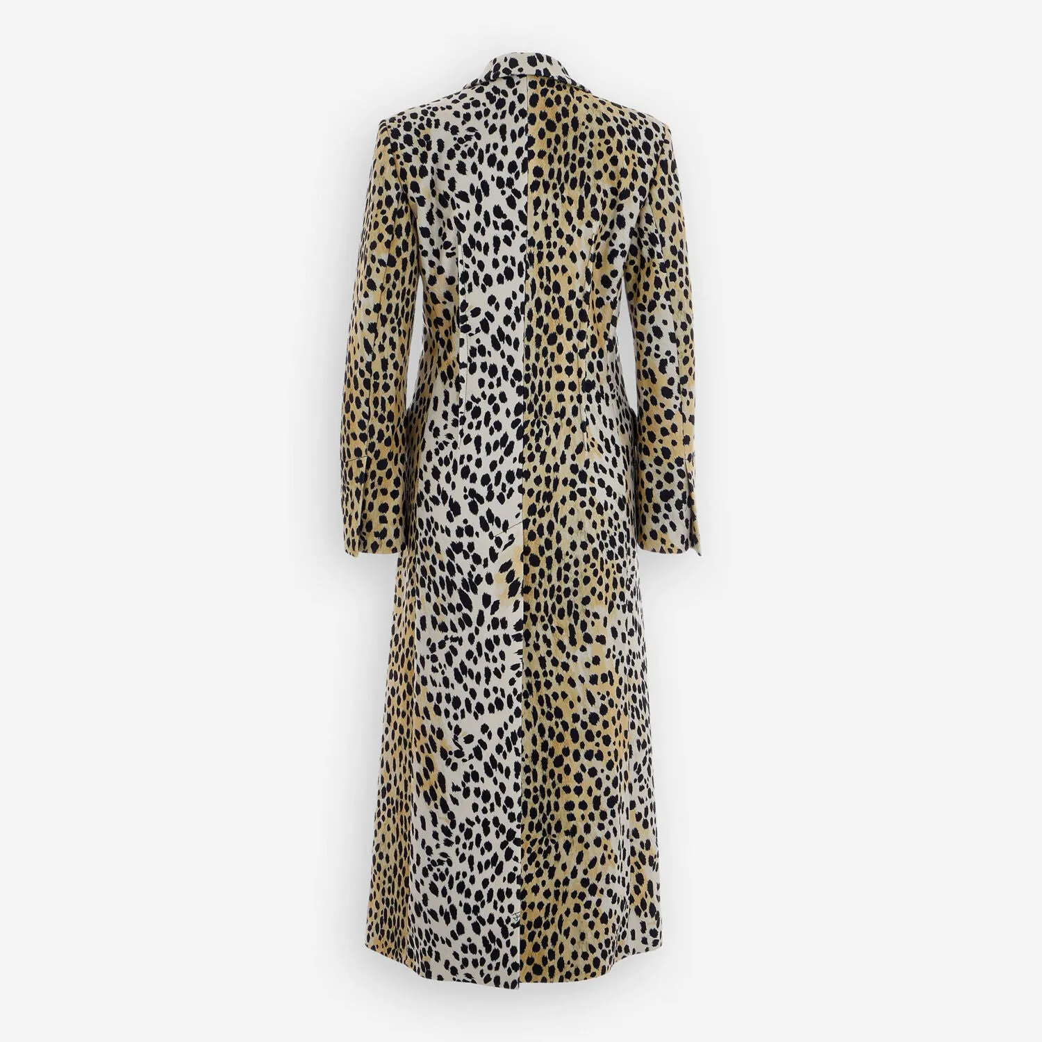 Just Cavalli  Leopard Print Long Coat