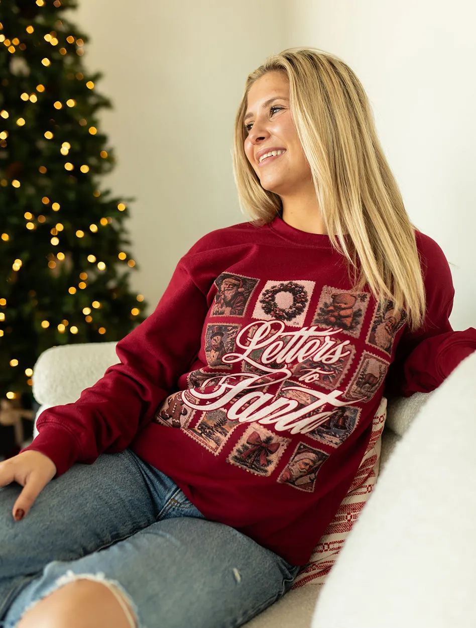 Livy Lu "Letters to Santa" Crew Sweatshirt
