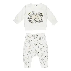 Lovedbaby - Organic Sweatshirt   Jogger Set - Bunny