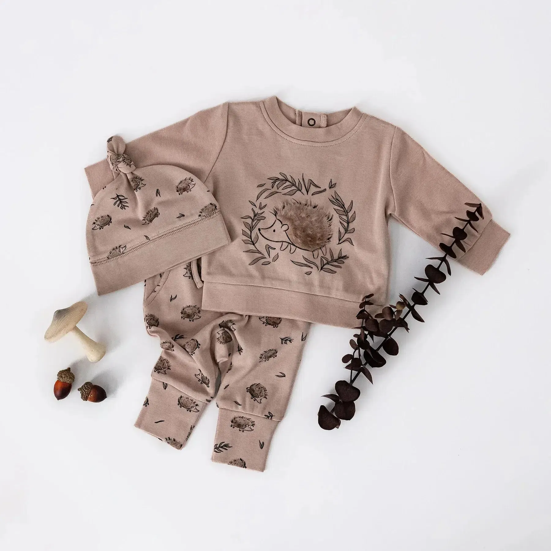 Lovedbaby - Organic Sweatshirt   Jogger Set - Prickles