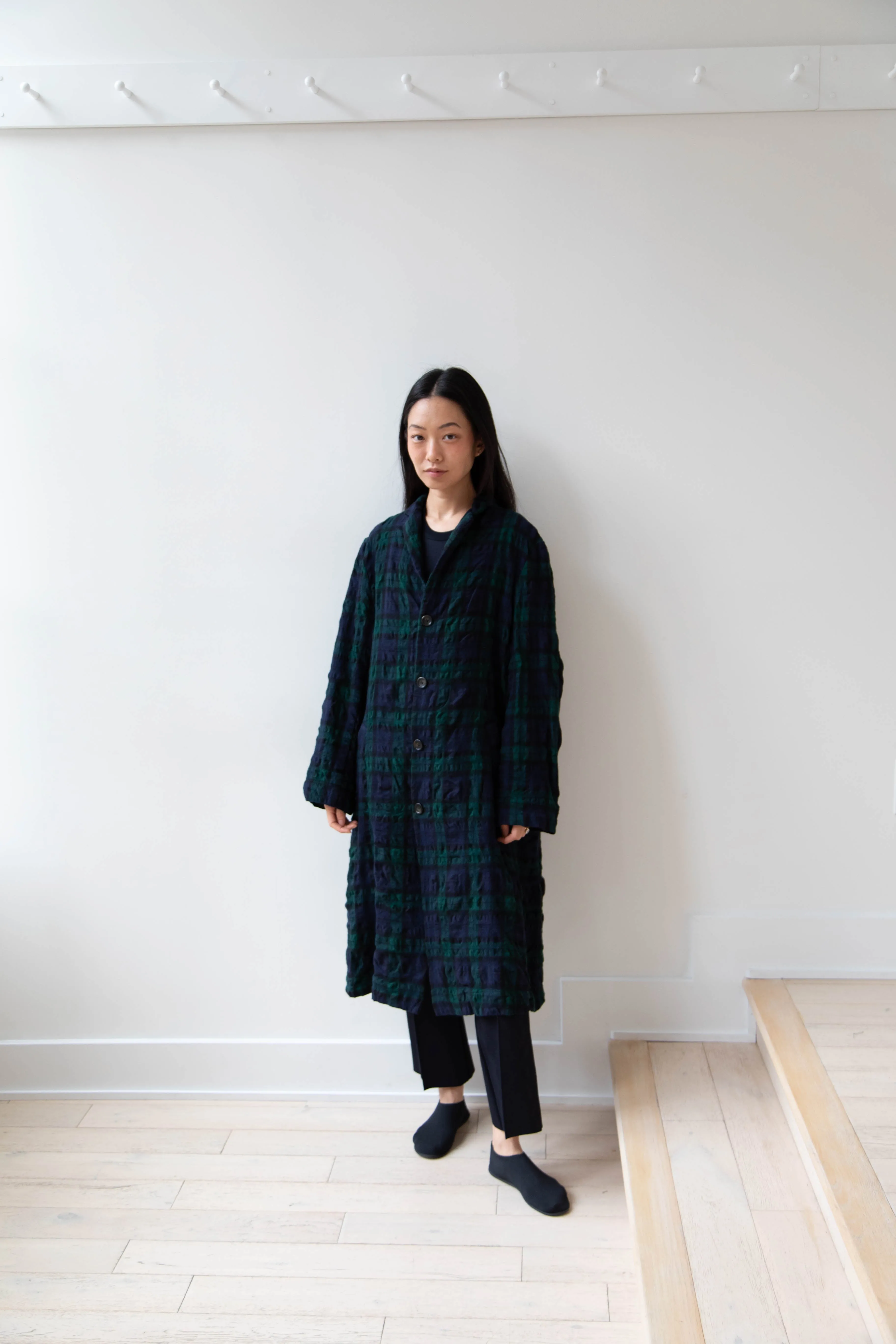 Makié | Nora Coat in Green Tartan