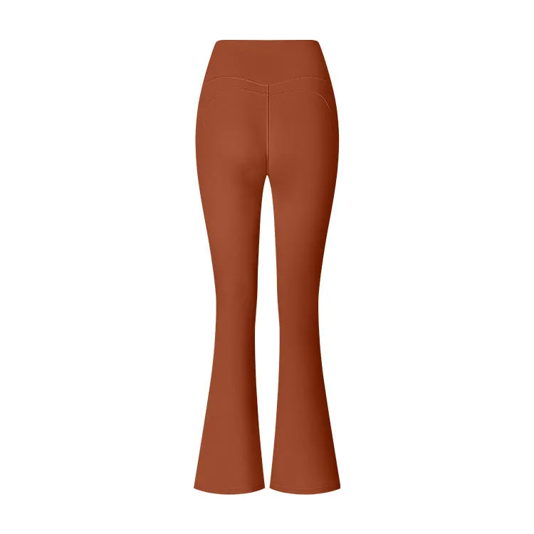 Mary – Women's High Waist Flared Yoga Pants