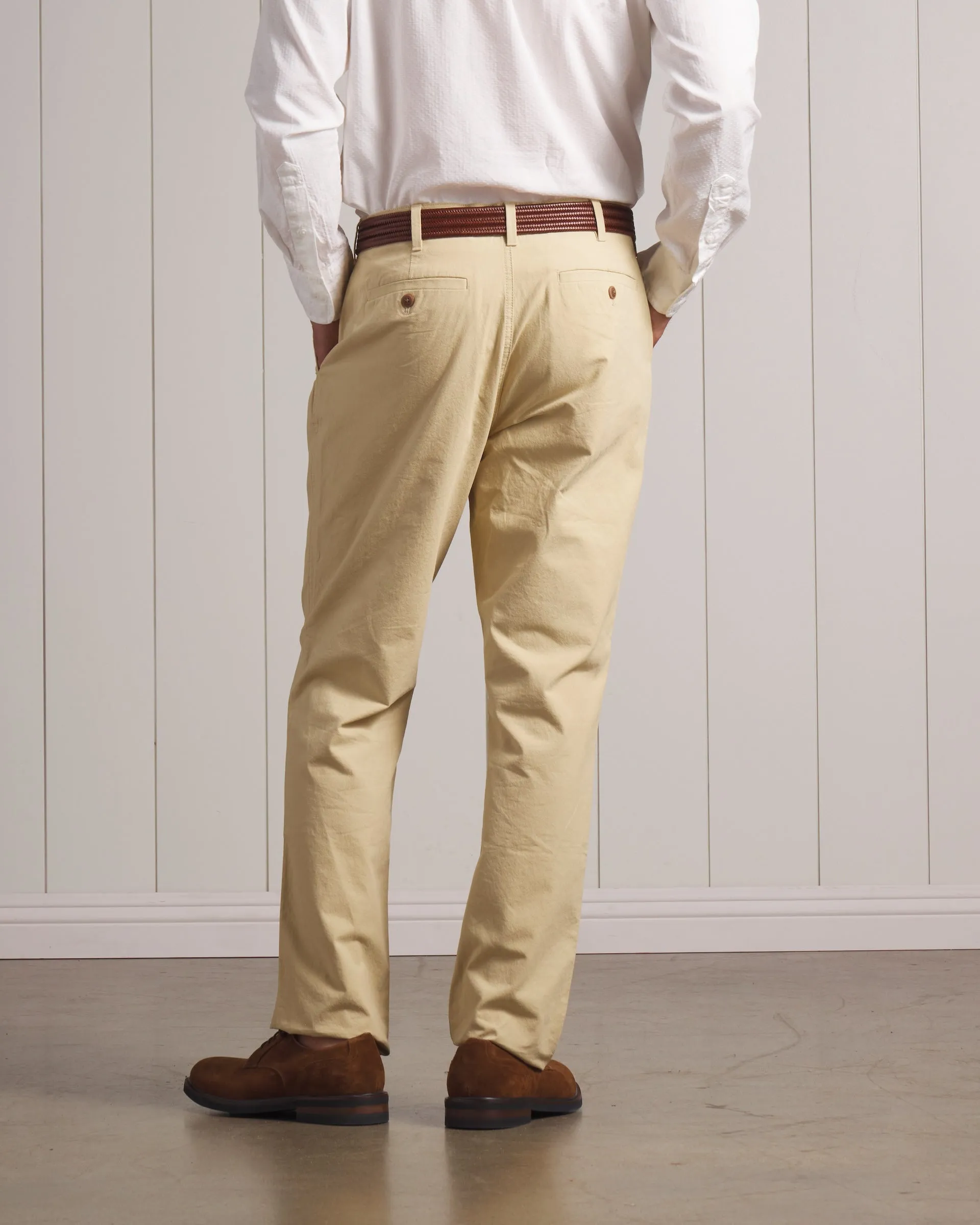 Mercer Cotton Officer Pants - Biscotti