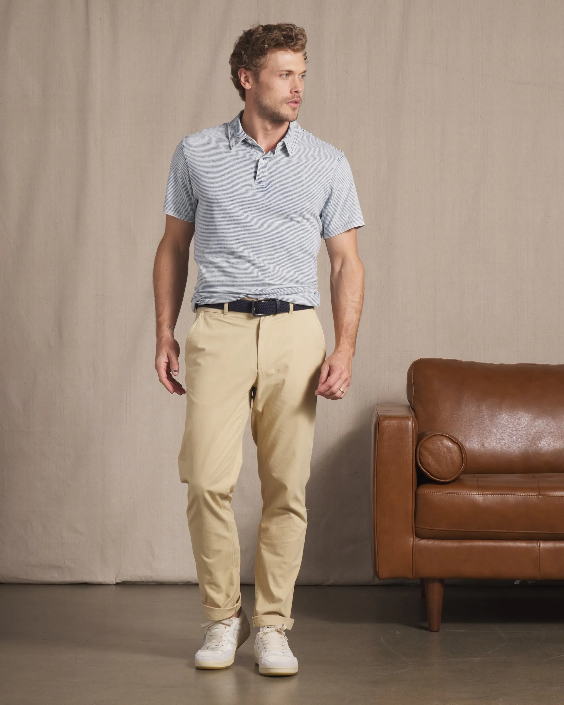 Mercer Cotton Officer Pants - Biscotti
