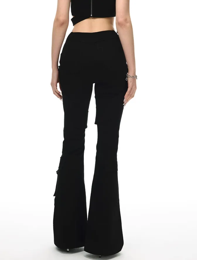 Micro-flared Slim Casual Pants VVO0032