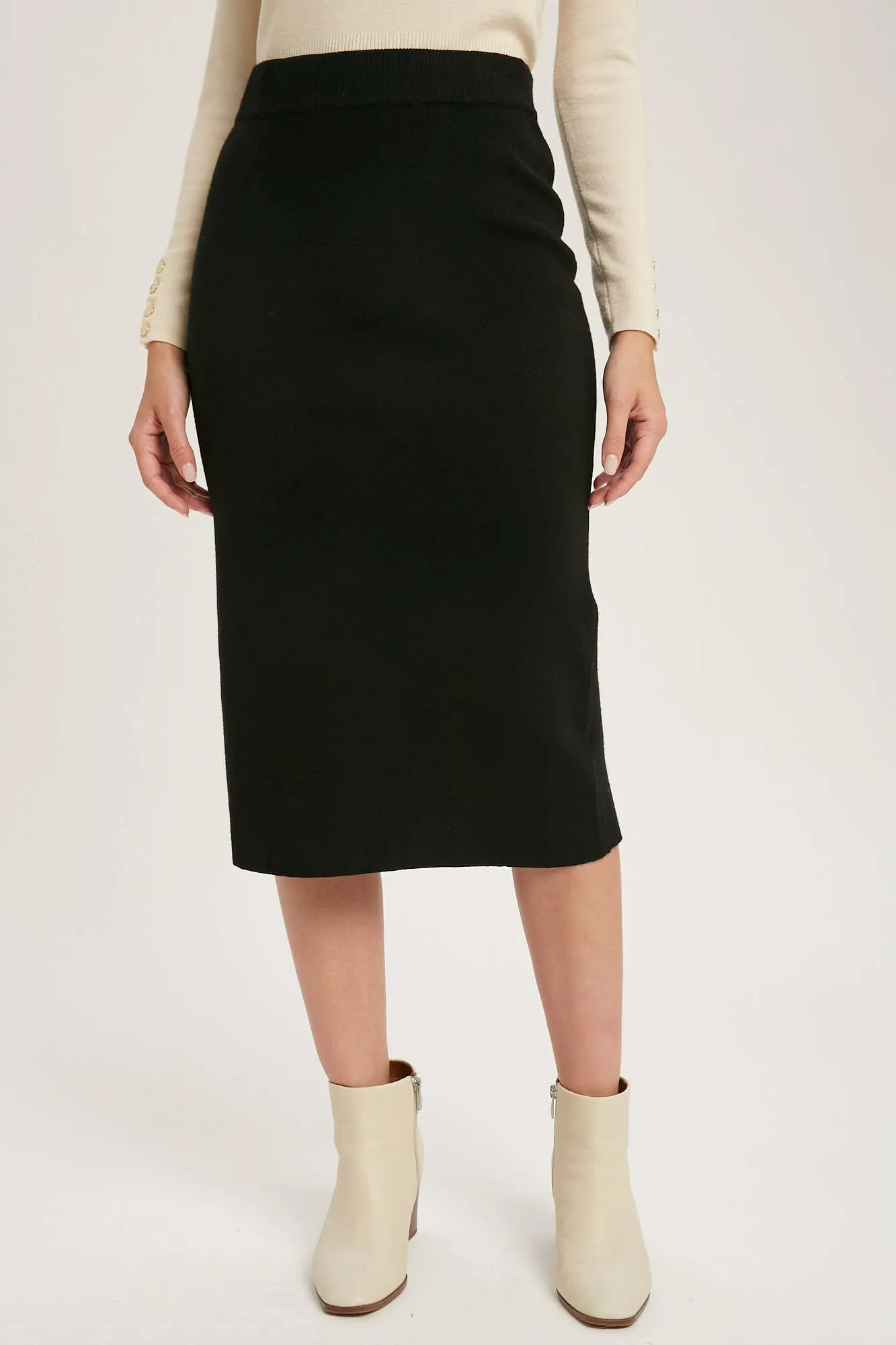 Midi Sweater Skirt