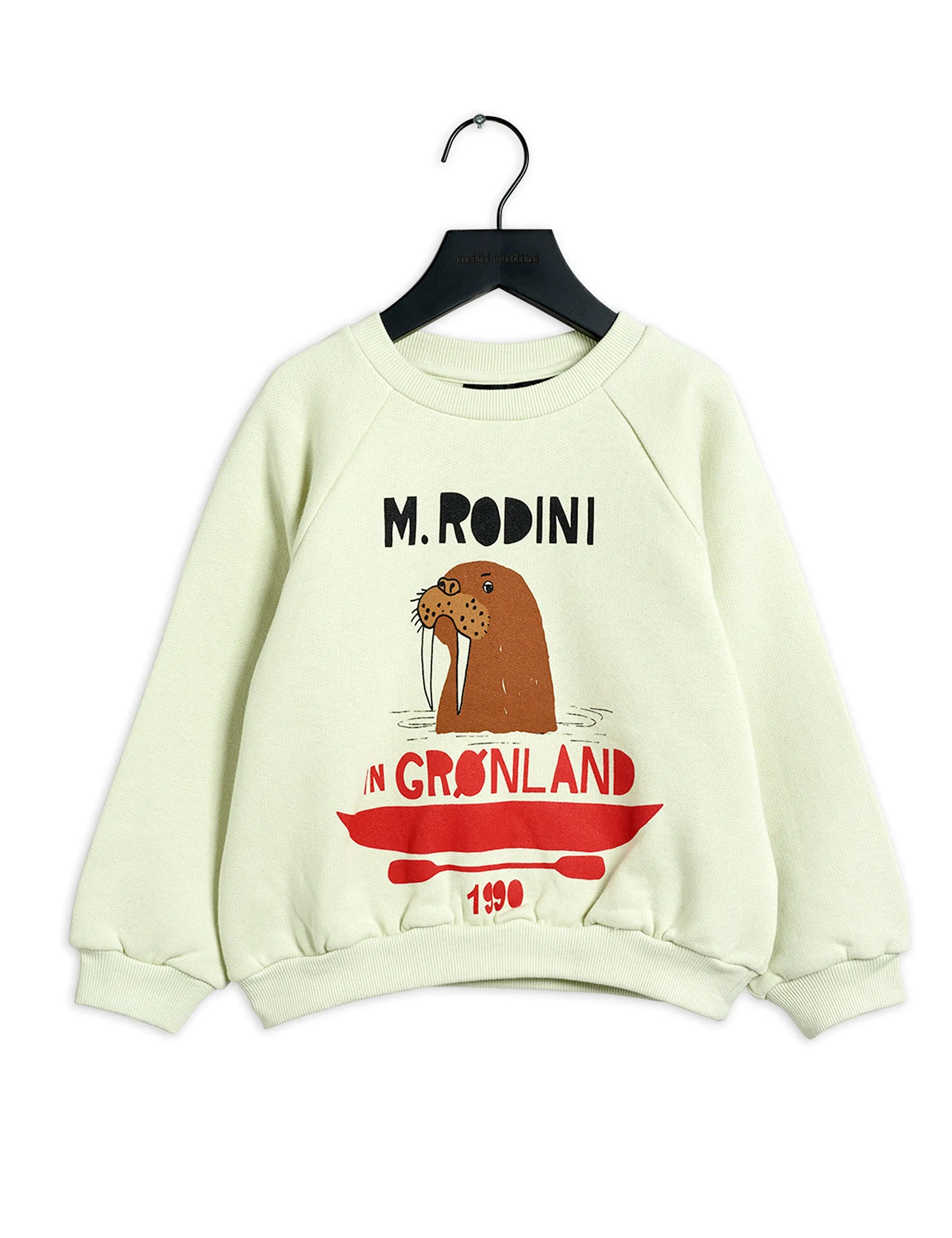 Mini Rodini Walrus SP Sweatshirt - Light Green